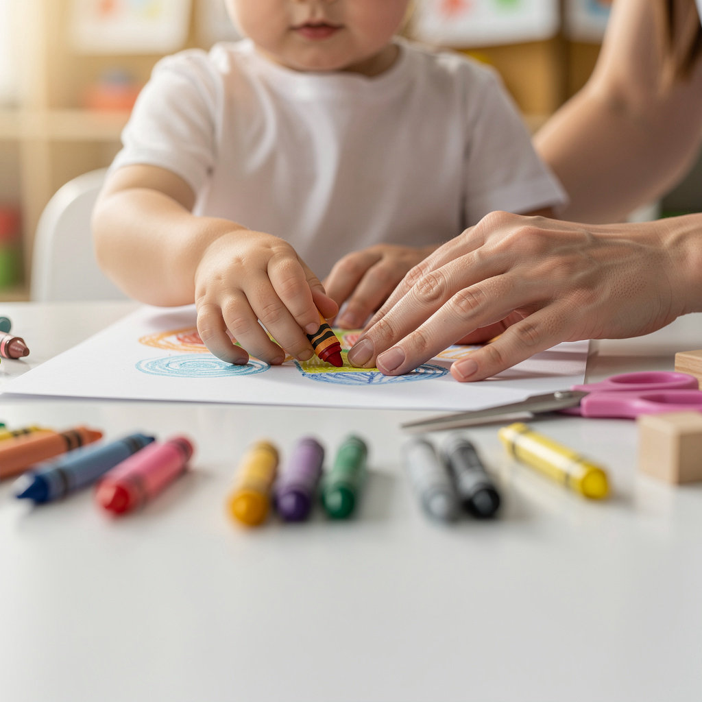 Little Lights Creative Learning Center nurturing environment where children engage in creative learning activities in San Diego
